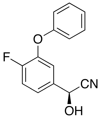 (S)-4-Fluoro-3-phenoxybenzaldehyde Cyanhydrine