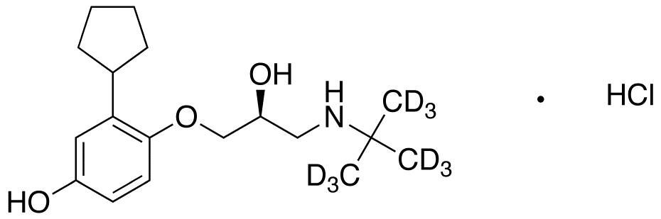 (S)-4-Hydroxy Penbutolol-d9 Hydrochloride