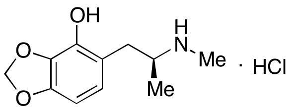 (S)-5-[2-(Methylamino)propyl]-1,3-benzodioxol-4-ol Hydrochloride