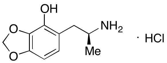 (S)-5-(2-Aminopropyl)-1,3-benzodioxol-4-ol Hydrochloride