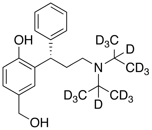 (S)-5-Hydroxymethyl Tolterodine-d14