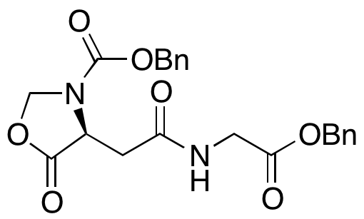 (S)-5-Oxo-4-[2-oxo-2-[[2-oxo-2-(phenylmethoxy)ethyl]amino]ethyl]-3-oxazolidinecarboxylic Acid Phenylmethyl Ester