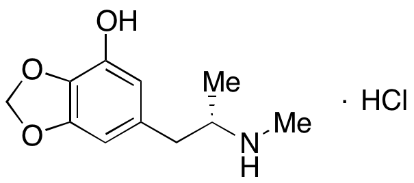 (S)-6-[2-(Methylamino)propyl]-1,3-benzodioxol-4-ol Hydrochloride