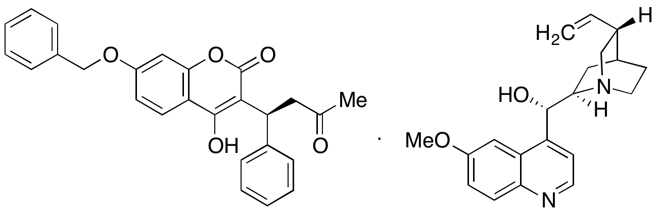 (S)-7-Benzyloxy Warfarin Quinidine Salt