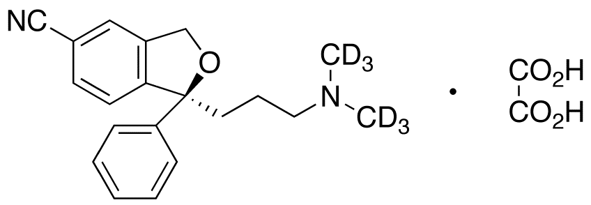 (S)-Desfluoro Citalopram-d6 Oxalate