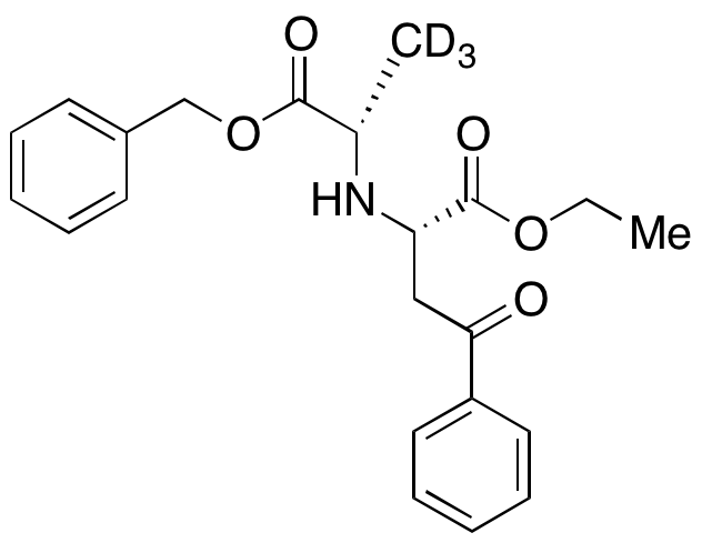 (S)-Ethyl 2-(((S)-1-(Benzyloxy)-1-oxopropan-2-yl-d3)amino)-4-oxo-4-phenylbutanoate