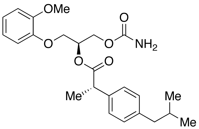 (S)-Ibuprofen (S)-Methocarbamol Ester