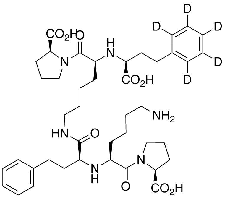 (S)-Lisinopril Dimer-d5