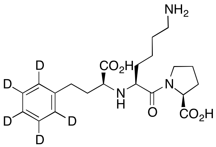 (S)-Lisinopril-d5