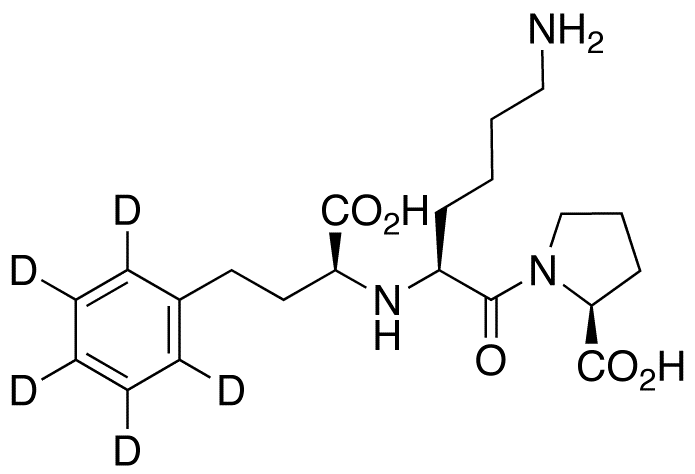 (S)-Lisinopril-d5 Sodium