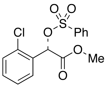 (S)-Methyl 2-(Benzenesulfonyloxy)-2-(2-chlorophenyl)acetate