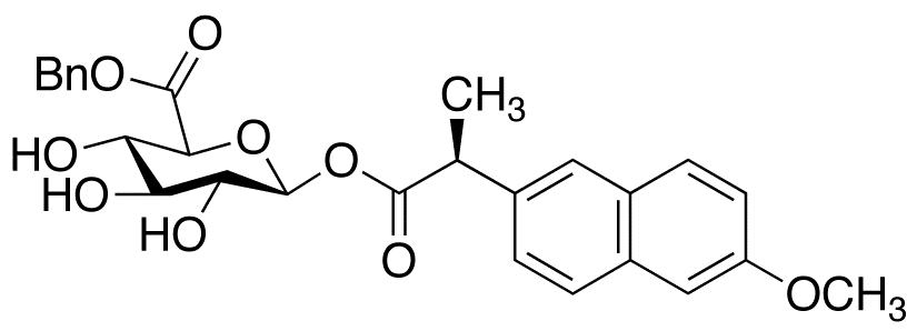 (S)-Naproxen Acyl-β-D-glucuronide Benzyl Ester