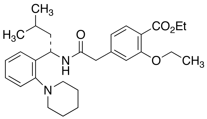 (S)-Repaglinide Ethyl Ester (Repaglinide Impurity)