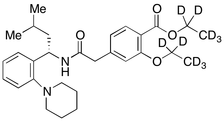 (S)-Repaglinide Ethyl Ester-d10 (Repaglinide Impurity)