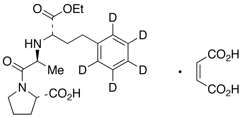 (S,S,S)-Enalapril-d5 Maleate Salt