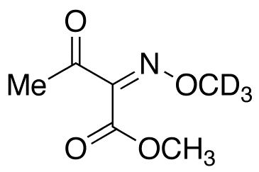 (Z)-2-(Methoxyimino)-3-oxobutanoic Acid-d3 Methyl Ester