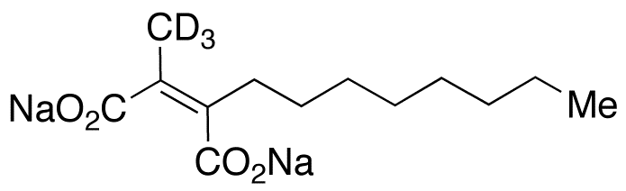 (Z)-2-Methyl-3-octylmaleic Acid-d3 Disodium Salt