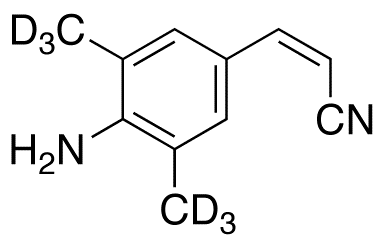 (Z)-3-(4-Amino-3,5-dimethylphenyl)acrylonitrile-d6