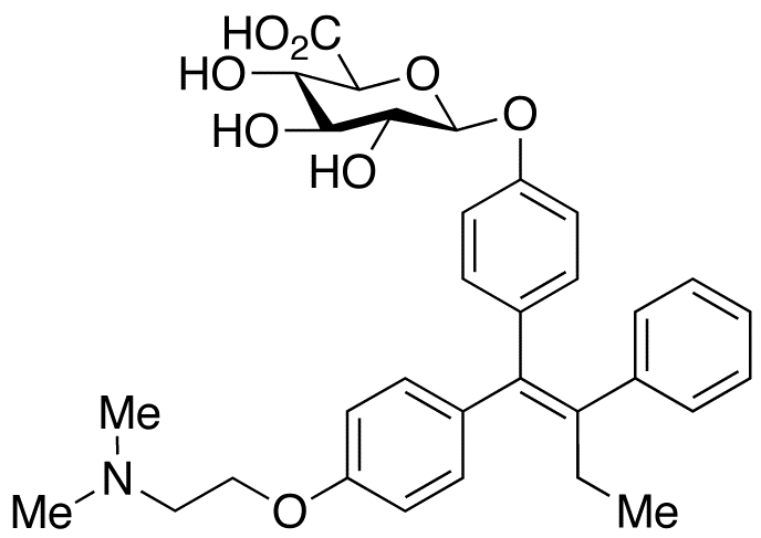 (Z)-4-Hydroxy Tamoxifen O-β-D-Glucuronide