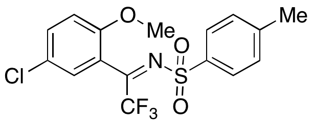 (Z)-N-(1-(5-Chloro-2-methoxyphenyl)-2,2,2-trifluoroethylidene)-4-methylbenzenesulfonamide