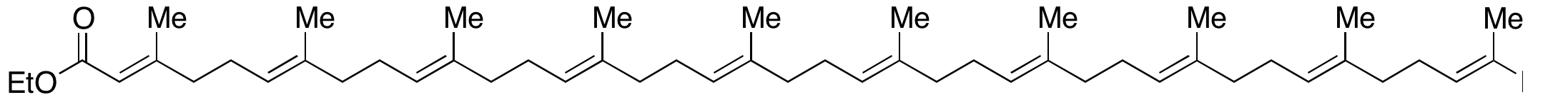 (all-E)-3,7,11,15,19,23,27,31,35,39-Decamethyl-2,6,10,14,18,22,26,30,34,38-tetracontadecaenoic Acid Ethyl Ester