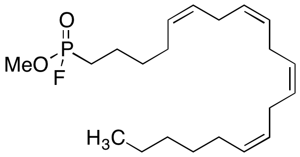 (all-Z)-5,8,11,14-Eicosatetraenylphosphonofluoridic Acid Methyl Ester