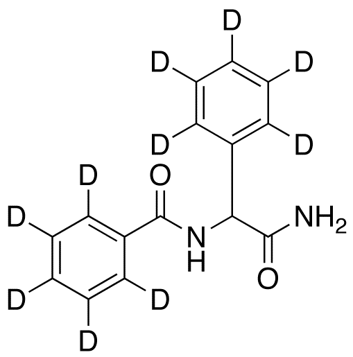 α-(Benzoylamino)benzeneacetamide-d10