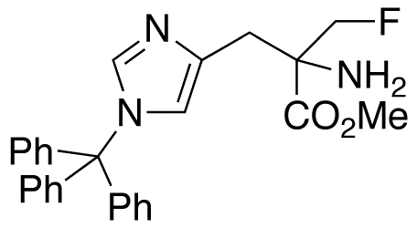 α-(Fluoromethyl)-1-trityl-DL-histidine Methyl Ester