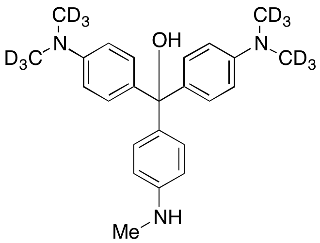 α,α-Bis[4-(dimethylamino)phenyl]-4-(methylamino)-benzenemethanol-d12