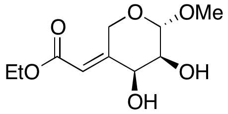 α-1-O-Methyl-4-deoxy-4-(carboxyethylmethylene) D-Lyxose