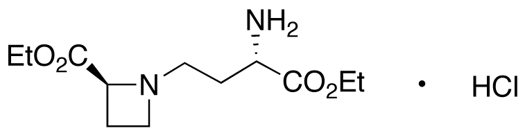 α-Amino-2-(ethoxycarbonyl)-1-azetidinebutanoic Acid Ethyl Ester Hydrochloride