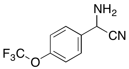 α-Amino-4-(trifluoromethoxy)benzeneacetonitrile Hydrochloride