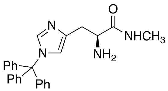 α-Amino-N-methyl-1-(triphenylmethyl)-1H-imidazole-4-propanamide