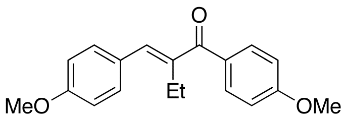 α-Ethyl-4,4’-dimethoxychalcone