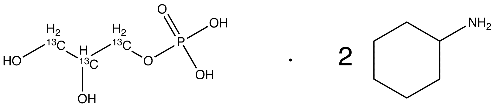 α-Glycerophosphoric Acid-13C3 Bis-cyclohexylammonium Salt