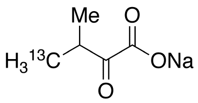 α-Keto Isovaleric Acid-13C Sodium Salt