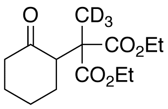 α-Methyl-3-oxo-cyclohexanemalonic Acid-d3 Diethyl Ester