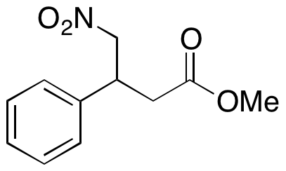 β-(Nitromethyl)benzenepropanoic Acid Methyl Ester