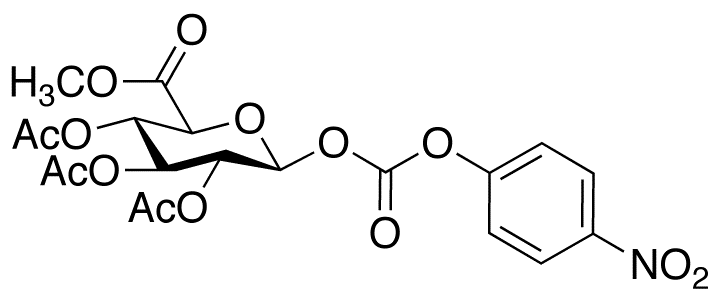 β-D-Glucopyranuronic Acid Methyl Ester 2,3,4-Triacetate 1-(4-Nitrophenyl Carbonate)