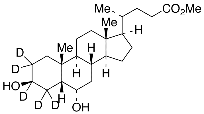 β-Hyodeoxycholic Acid-d5 Methyl Ester