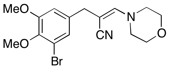 β-Morpholino-α-(3,4-dimethoxy-5-bromobenzyl)acrylonitrile