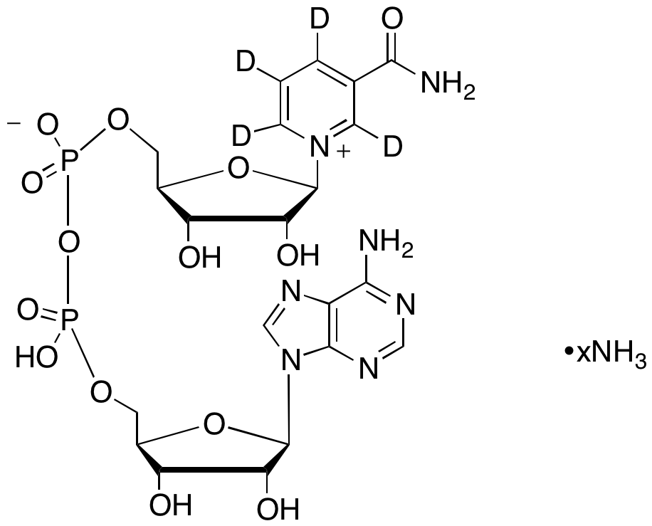 β-Nicotinamide Adenine Dinucleotide-d4 Ammonium Salt (d3 major)