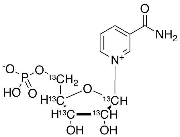 β-Nicotinamide Mononucleotide-13C5