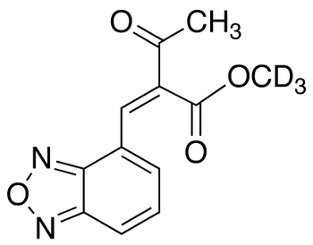 (cis/trans)-2-(4-Benzofurazanylmethylene)-3-oxo-butanoic Acid (Methyl-d3) Ester