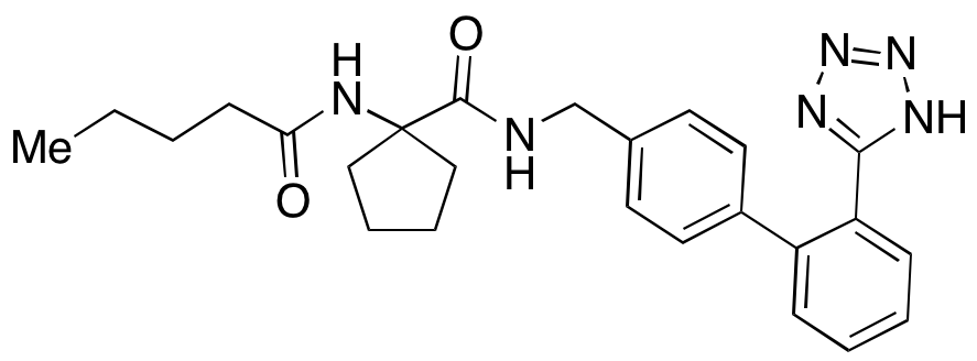 1-[(1-Oxopentyl)amino]-N-[[2’-(2H-tetrazol-5-yl)[1,1’-biphenyl]-4-yl]methyl]-cyclopentanecarboxamide