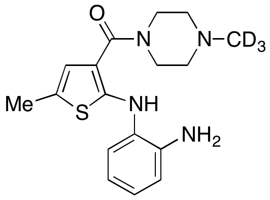 1-[[2-[(2-Aminophenyl)amino]-5-methyl-3-thienyl]carbonyl]-4-methyl-piperazine-D3