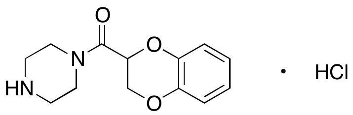 1-[(2,3-Dihydro-1,4-benzodioxin-2-yl)carbonyl]piperazine Monohydrochloride