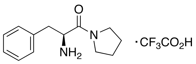 1-[(2S)-Amino-1-oxo-3-phenylpropyl]pyrrolidine Mono(Trifluoroacetic Acid Salt)