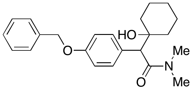 1-[(4-Benzyloxyphenyl)-(dimethylcarbamoyl)methyl]cyclohexanol