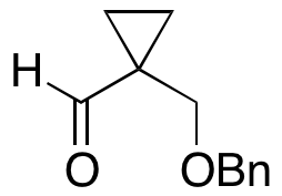 1-((Benzyloxy)methyl)cyclopropanecarbaldehyde